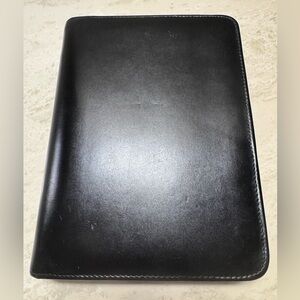 Franklin Covey Signature Napa Leather Zipper Binder Classic size. Holiday Gift